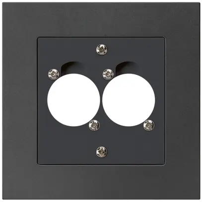 Kit de montage ENC pour 2 XLR kallysto.pro noir 