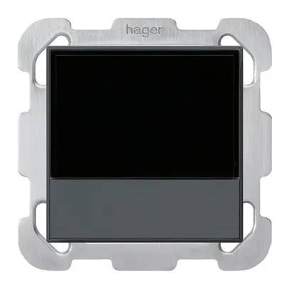 Termostato ambiente INC kallysto B KNX s/e-link con tasti antracite 