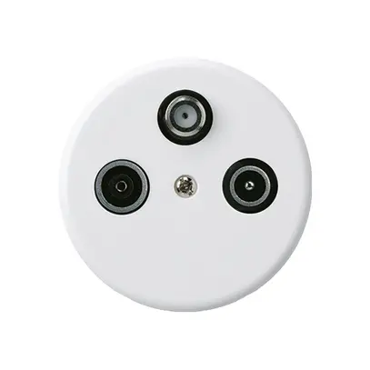 Presa INC basico TV-R-SAT bianco 