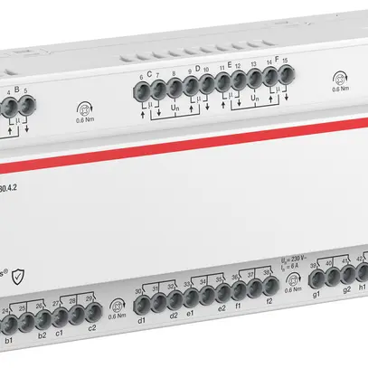 Actionneur de jalousie AMD ABB JRA/S8.230.4.2 8-fois 6A/230VAC mesure tdm entrée 