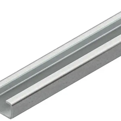 Barre profilée C 30×15mm L=2m zing.send. 