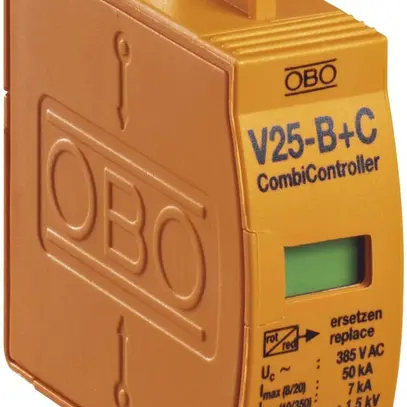 Parasurtension Bettermann V25 1L 385V partie supérieure 