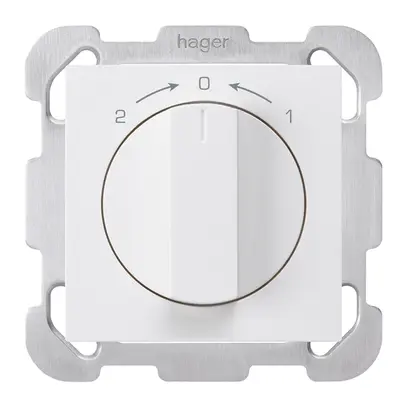 Contatto rotativo INC 1>0<2 bianco kallysto con manopola 