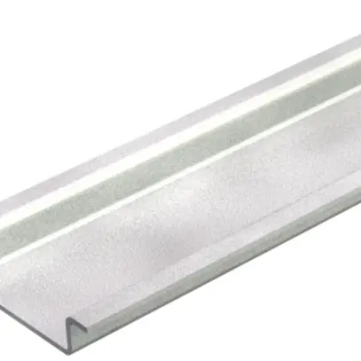 Rail DIN Bettermann 35×7.5mm jaune Ch L=2000mm 