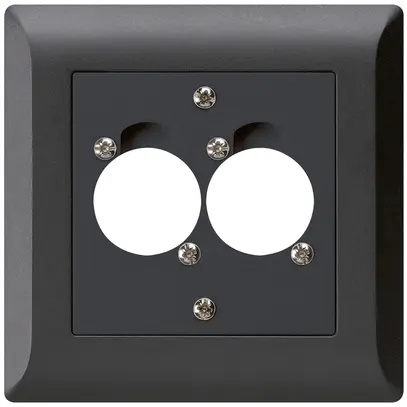 Kit di montaggio INC per 2 XLR kallysto.line nero 