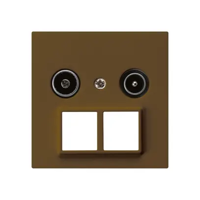 UP-Antennendose R/TV HMS kallysto A 23dB braun 