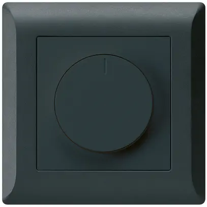 Variateur universel ENC kallysto.line coupure de phase ascendante avec LED noir 