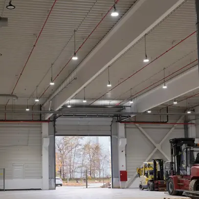 Lampada da capannone LED Sylvania Granit 120W 19500lm 840 85° IP54 DIM nero 