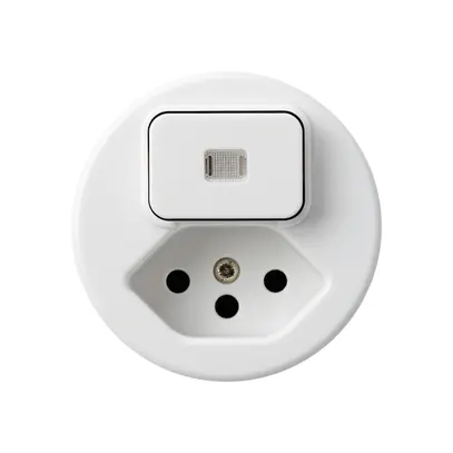 Inserto per combinazione INC I luminosa basico L-6+tipo 13 bc 