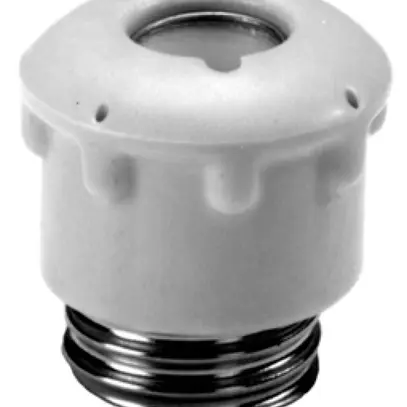 Tête pour fusible spéciale KIII E33 blanc avec trou de contrôle 