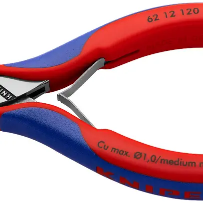 Pinza taglio inclinato per elettronico KNIPEX 120mm 15° 