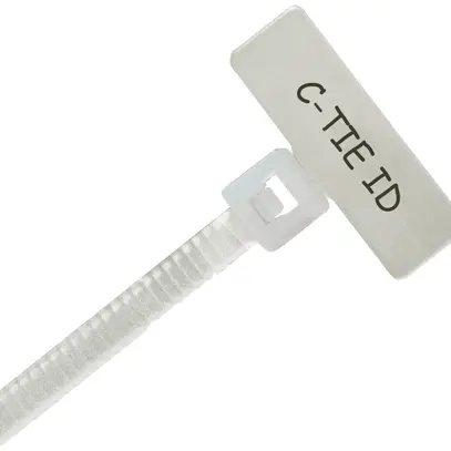 Collier Plica KABI-C-TIE-ID 2.5×202mm 79N 0…85°C PA non-traité incolore 