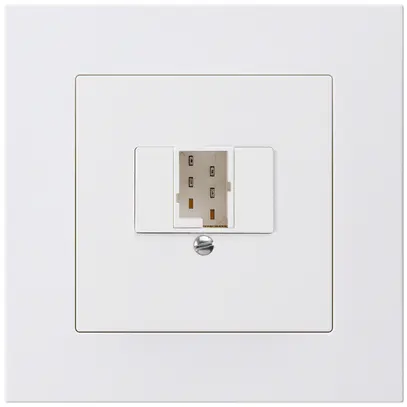 Presa a spina e di raccordo kallysto.pro 1×TT83 bianco 