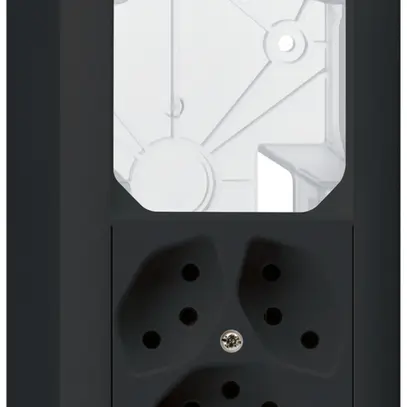 Combinazione AP vuoto+3×T13 nero kallysto 