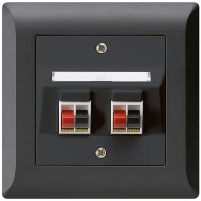 Presa INC audio kallysto.line 2×nero morsetto per 2 altoparlante 