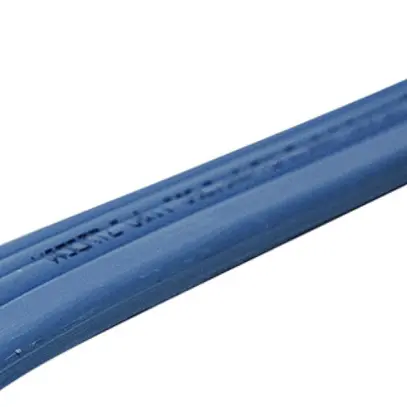 Câble plat Woertz DALI 3×2.5+2×1.5mm² sans halogène bleu B2ca 