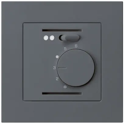 Thermostate d'ambiance ENC kallysto.pro anthracite pour plancher chauffant 