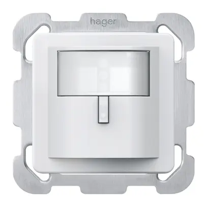 Rilevatore di movimento INC Hager basico B stazione secondaria bianco 