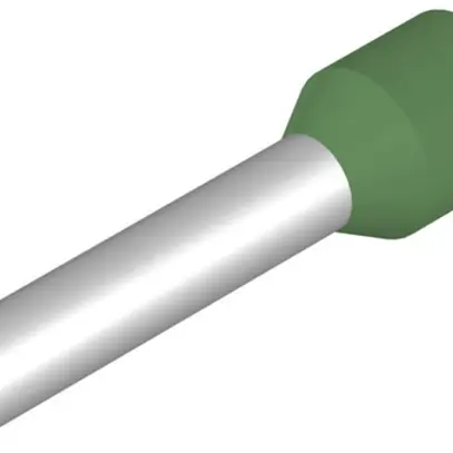 Embout de câble Weidmüller H isolé 6mm² 18mm vert télémécanique en vrac 