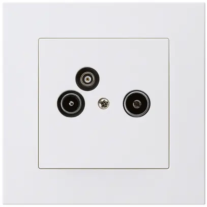 Prise d'antenne ENC R/TV/données kallysto.pro 14dB blanc 