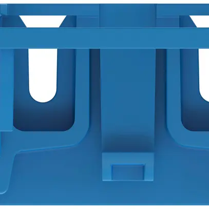 Adaptateur de fixation WAGO s.décharge de traction p.10×4mm² latérale bl 