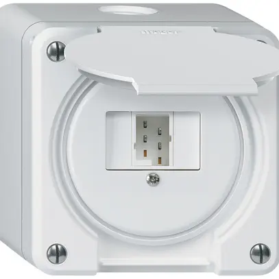 Boîte de raccordement AP robusto IP55 blanc 1×TT83 