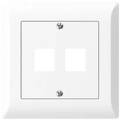 Kit frontale INC HMS kallysto.line per 2 moduli bianco 