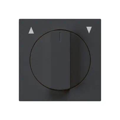 Interrupteur/contact rotatif pour stores ENC kallysto noir 