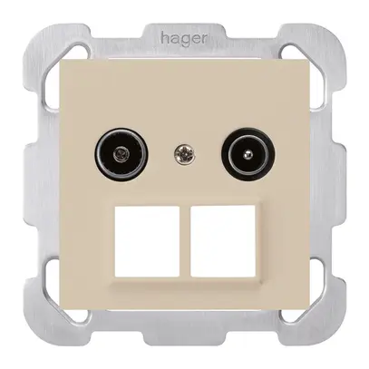 Prise d'antenne ENC R/TV HMS kallysto B 14dB beige 