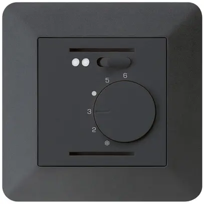 Thermostate d'ambiance ENC kallysto.trend noir pour plancher chauffant 