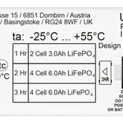 Modulo luce di emergenza Tridonic EMcLED302 2.5W 250V 1…3h LED AT 