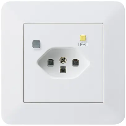Presa INC KTR T23 FI 30mA bianco 