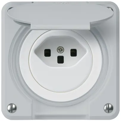 Prise ENC robusto type 23 gris 