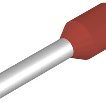 Estremità di cavo Weidmüller H isolata 1.5mm² 10mm rosso sciolto 