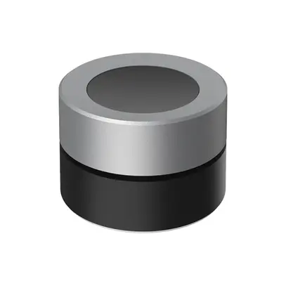 Dimmer rotativo wireless grigio-nero KnockautX, da BRELAG 