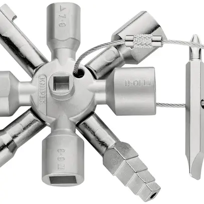 Chiave per armadio elettrico KNIPEX TwinKey 