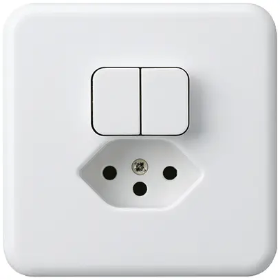 Combinazione INC basico 1/3+3/1L+tipo 13 bianco basico per BOMI 