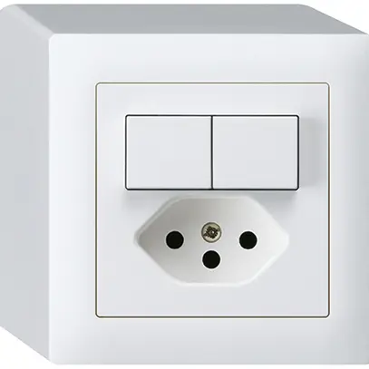 Combinaison AP 1/3+3/1P+T13 blanc kallysto 