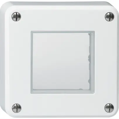 Parte superiore robusto per apparecchi Systo/KNX, bianco, IP55 