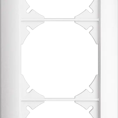 UP-Kopfzeile EDIZIOdue 3×1 weiss 