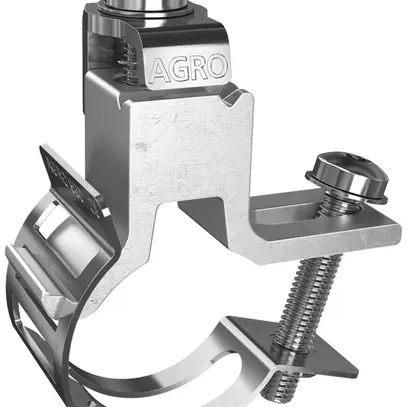 Bride de mise à terre AGRO terraFIX 3/8…3/4" (16.5…28mm), 1×4…25mm²/Ø6.6mm 