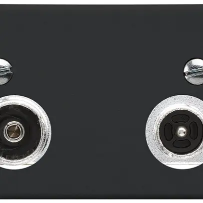 Prise d'antenne FLF Hager R-TV 11dB 2GHz noir 