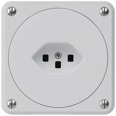 Prise ENC robusto type 23 gris sans clapet 