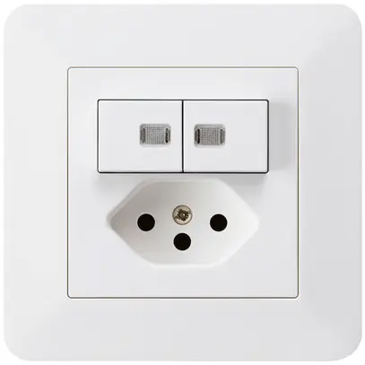 Combinaison lumineuse ENC 3/1P+A-R+T13 blanc kallysto.trend sécurité enfants 