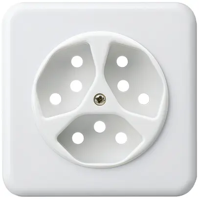 Kit frontal ENC basico 3×type 13 blanc 86×86mm 