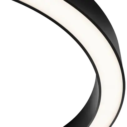 Luminaire suspendu LED Sylvania Nilo 53W 5980lm 840 DALI Ø800mm noir 