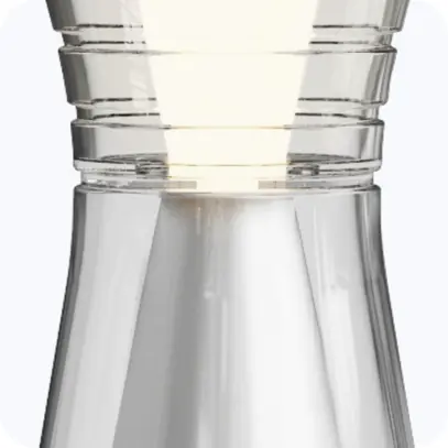 Lampe de table à accu X8 by xoxo, 3W, 2700K, argent 