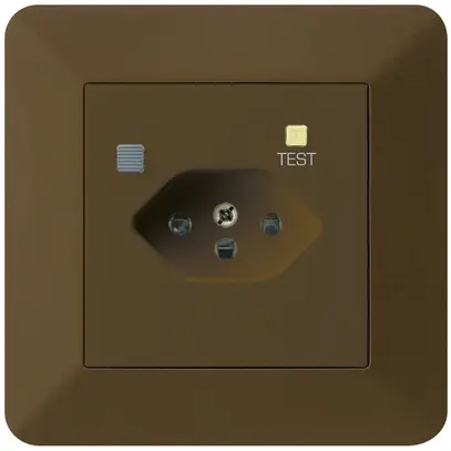 Presa INC KTR T13 FI 30mA marrone 