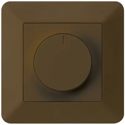 Varialuce universal ENC kallysto.trend taglio di fase con LED marrone 