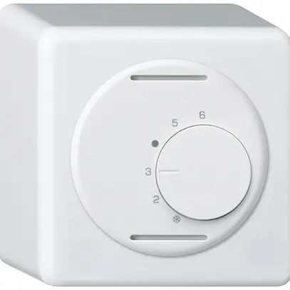 Thermostat d'ambiance AP BASICO blanc sans interrupteur 